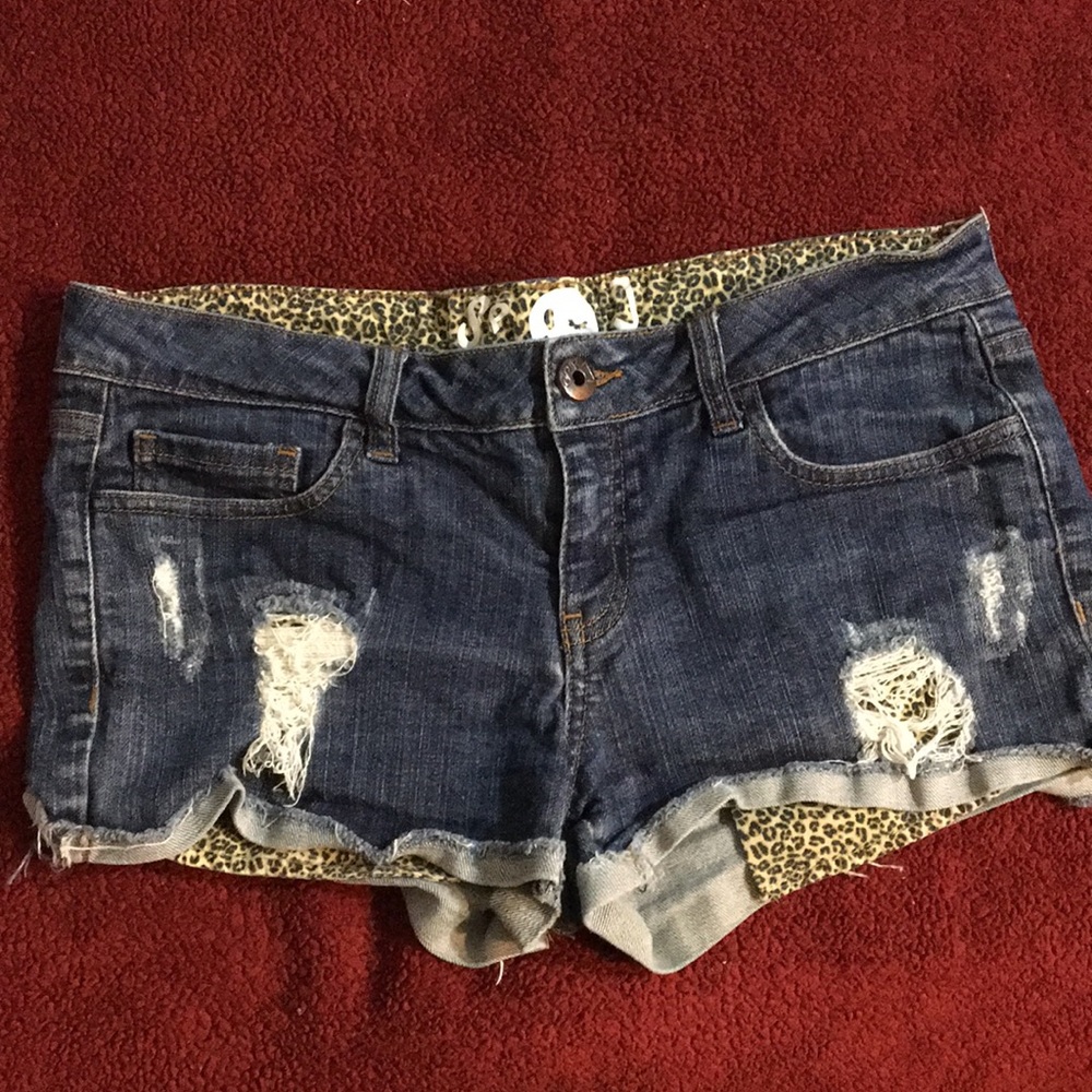 Jean shorts